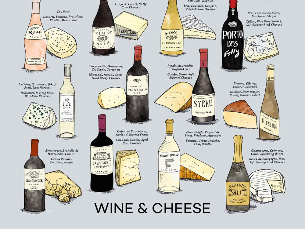 wine cheese